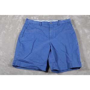 Polo Ralph Lauren Shorts Mens 34 Blue Stretch Classic Fit Chino Casual Summer